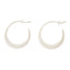 Small Silver Sade Hoops
