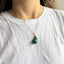 Malachite Teardrop Pendant
