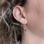 Pink Tourmaline Drop Earrings
