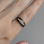 Victorian Mourning Ring with Pearls