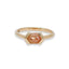 Marbella Rustic Peach Diamond Ring