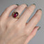 Garnet Cabochon Signet