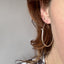 Silver Moritz Hoop Earrings