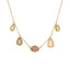 Five Stone Baroque Sapphire Necklace