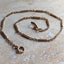 Rose Gold Watch Chain
