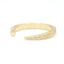 Textured Horseshoe Band