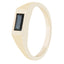 Sapphire Baguette Signet Ring