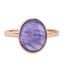 Tanzanite Cabochon Ring