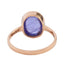 Tanzanite Cabochon Ring