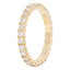 French Cut White Diamond Eternity Band