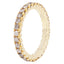 French Cut Gray Diamond Eternity Band