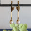 Leafy Pearl Earrings