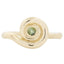 Tourmaline Spiral Ring