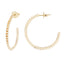 Medium Pyramid Hoops