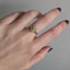 Chartreuse Flower Ring