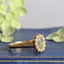 Chartreuse Flower Ring