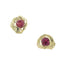 Ruby Petra round Studs