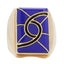 Lapis And Enamel Signet Ring