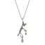 Silver Praying Mantis Necklace