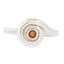 Silver Spiral Ring with Citrine