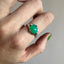 Field Ring #4 With Chrysoprase