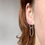 Silver Lula Oval Earrings