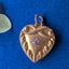 Nouveau Heart Charm