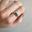 Emerald Baguette Signet Ring