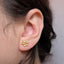 Kinetic Flower Studs