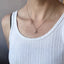 Silver Calla Pendant Necklace