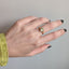 Chartreuse Flower Ring
