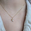 Pear Diamond Amphora Pendant