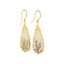 Dendritic Agate Pear Earrings