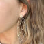 Bold Cicada Wing Earrings