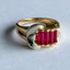 Ruby Buckle Ring