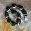 Malachite Pebble Bracelet