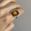 Citrine Portrait Ring