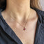 Ruby Sprig Necklace