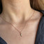 Lil Chili Gray Diamond Necklace