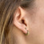 Small Gold Lua Hoops
