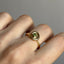 Tourmaline Spiral Ring
