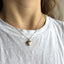 Sunburst Motif Heart Locket