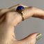 Vintage 10k Lapis Ring