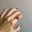 Orchid Signet Ring