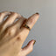 Tourmaline Baguette Signet Ring