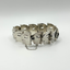 Taxco Modernist Faces Bracelet