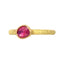 Organic Pink Spinel Stacking Ring