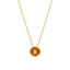 Camille Citrine Slide Pendant Necklace