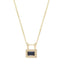 Blue Sapphire Passage Necklace