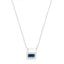 Blue Sapphire Passage Necklace